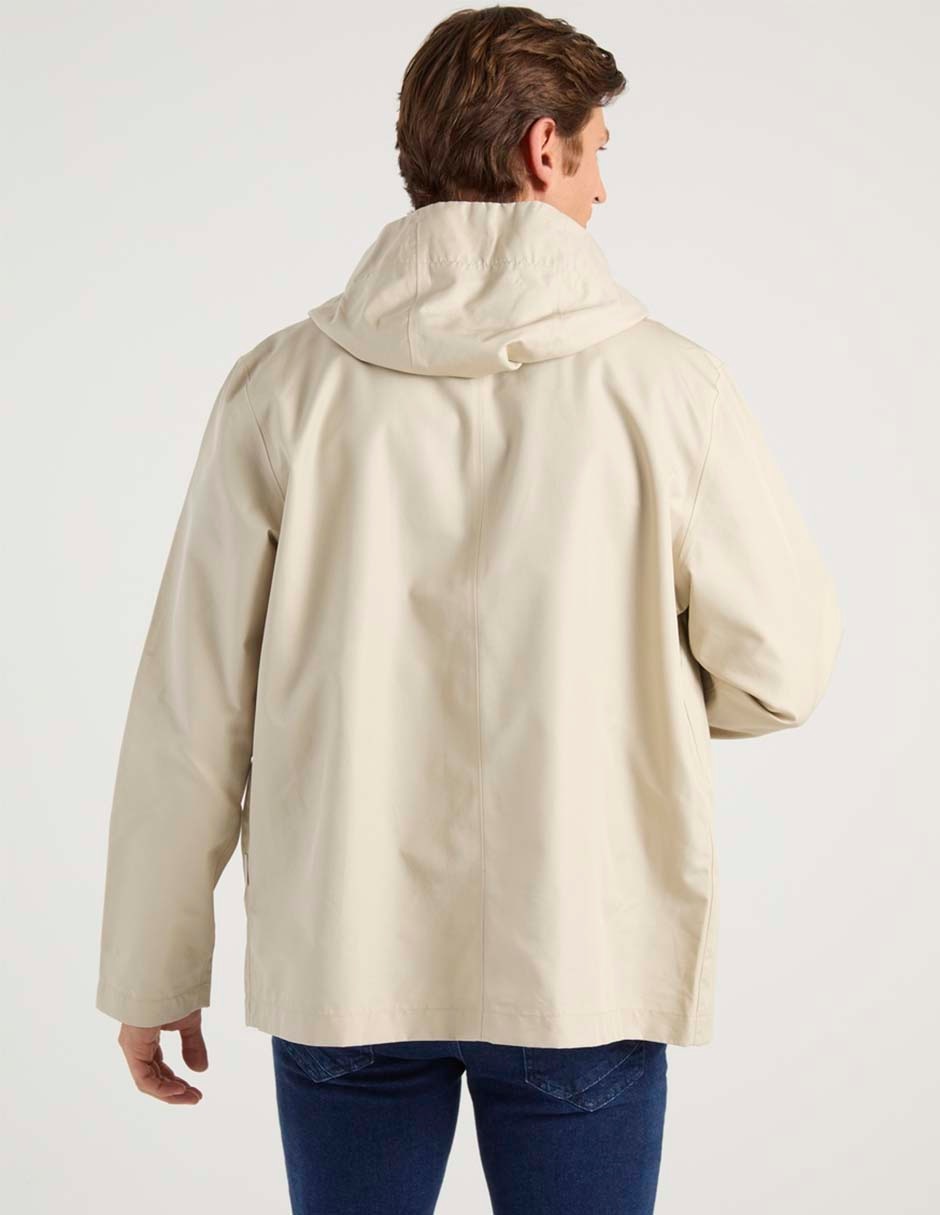 Chamarra parka con capucha para hombre 2