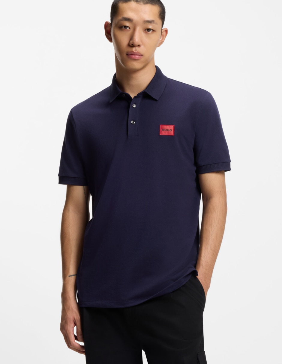 Playera tipo polo W25 para hombre