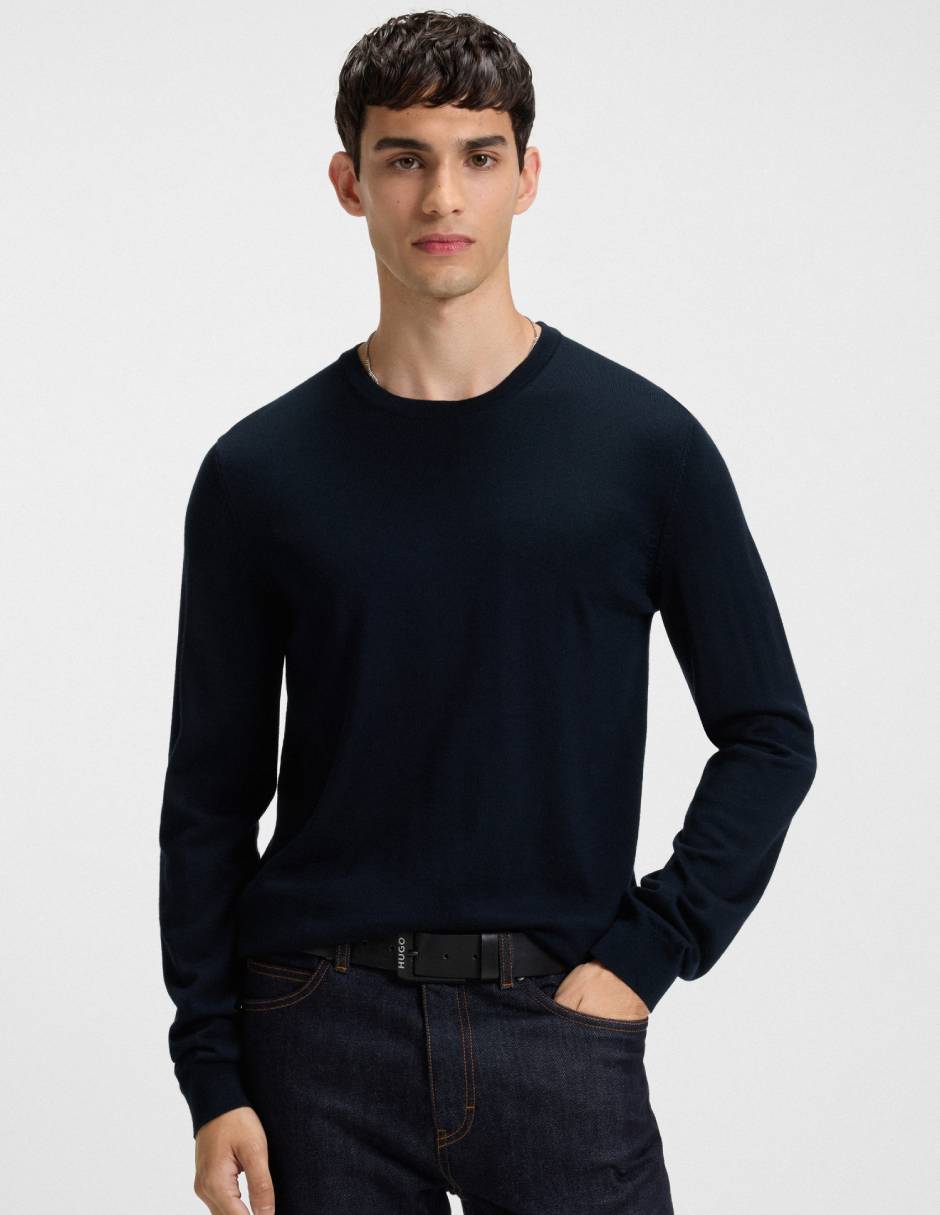 Suéter cuello redondo para hombre