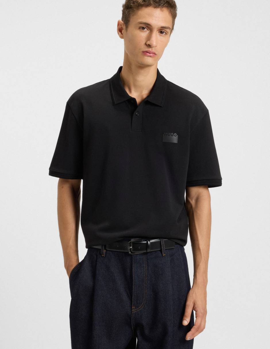 Playera tipo polo W25 para hombre
