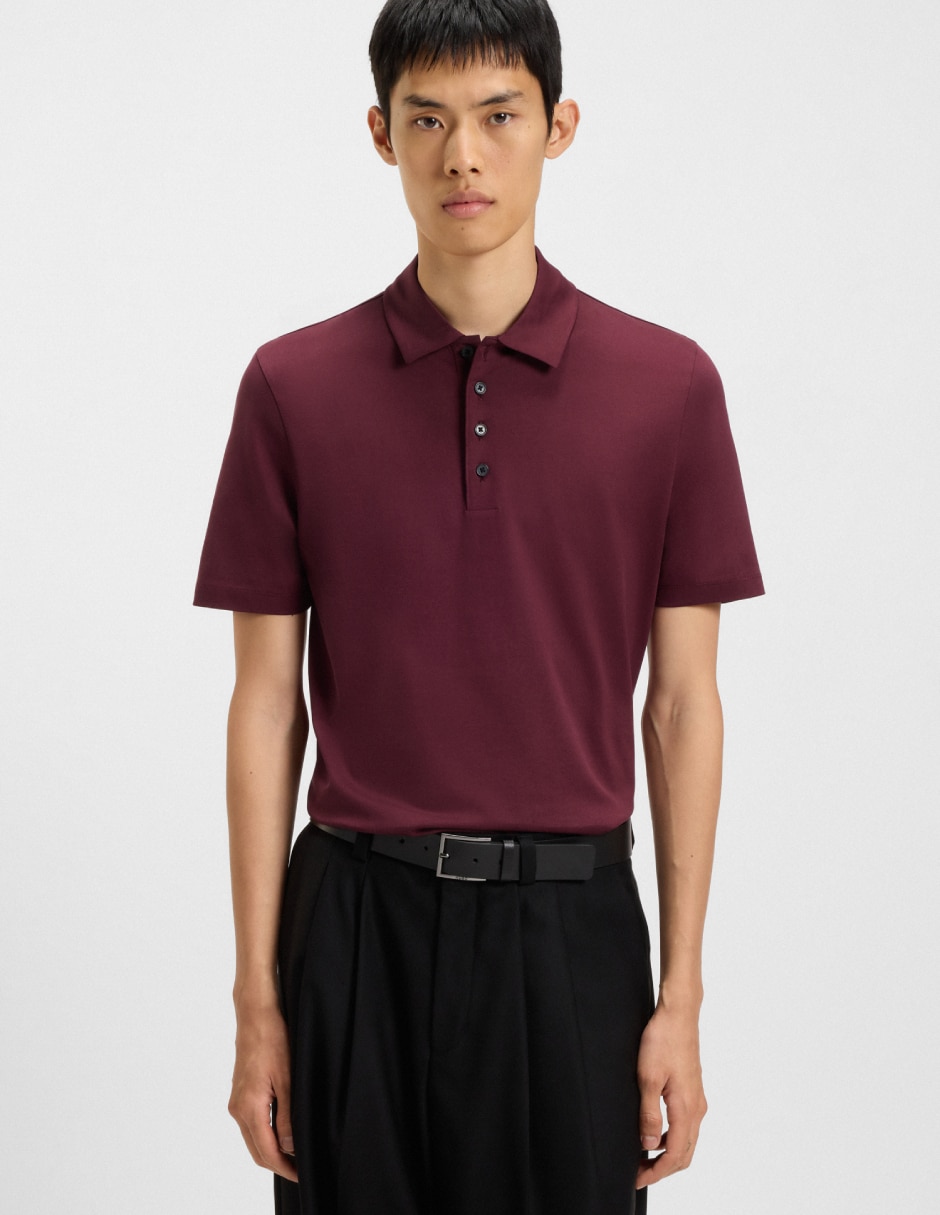Playera tipo polo W25 para hombre