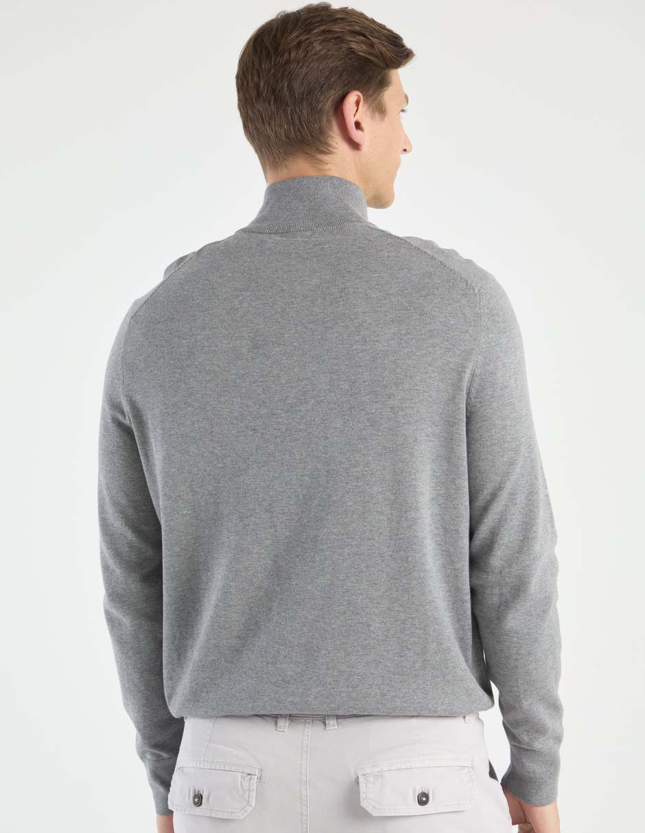 Suéter cuello alto para hombre 2