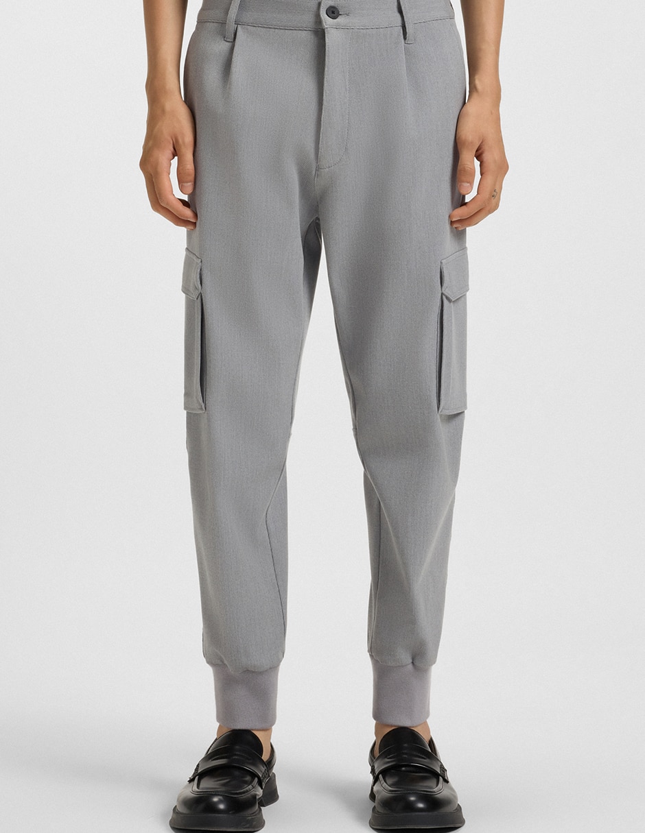Pantalón cargo recto para hombre Pantalón cargo recto para hombre