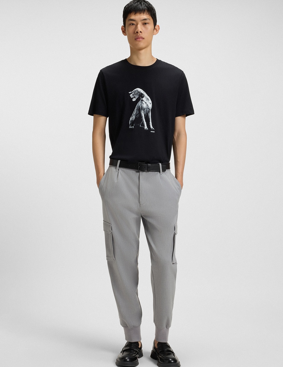 Pantalón cargo recto para hombre 3