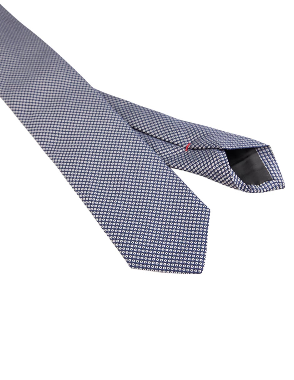 Corbata de seda estampado macroprint para hombre 3