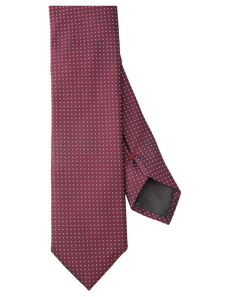 Corbata slim de seda para hombre