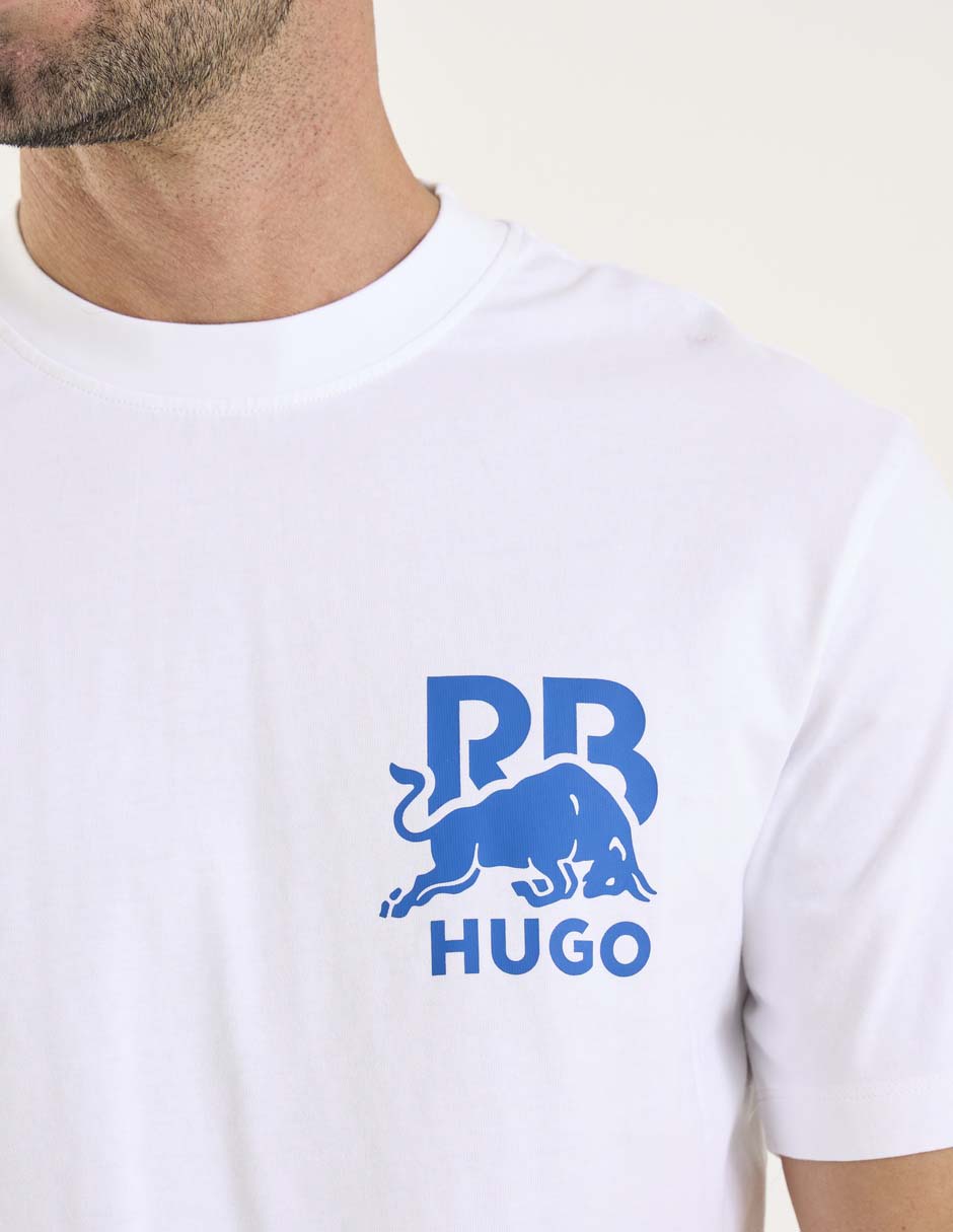 Playera cuello redondo para hombre