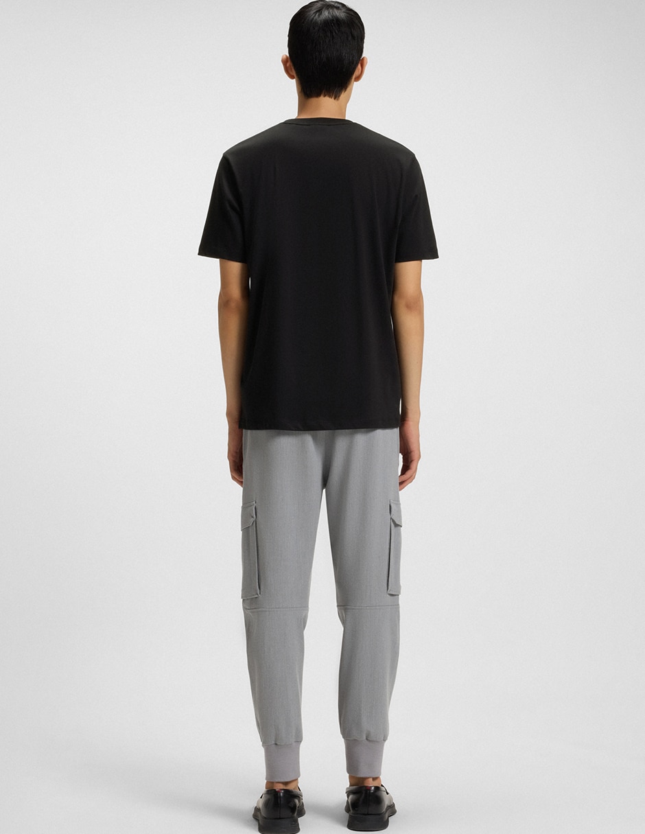 Playera cuello redondo para hombre 4
