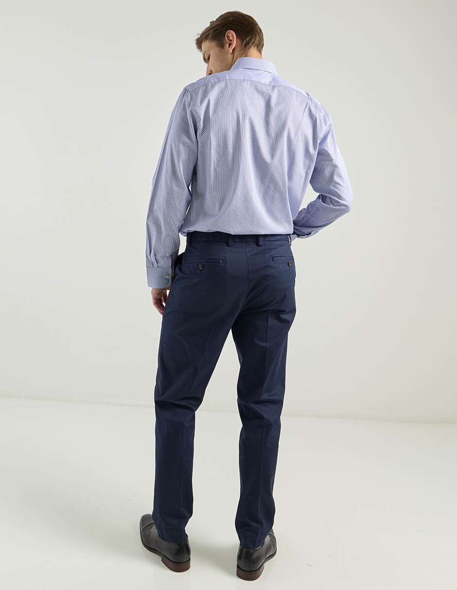 Pantalón chino Slim de algodón para hombre 2