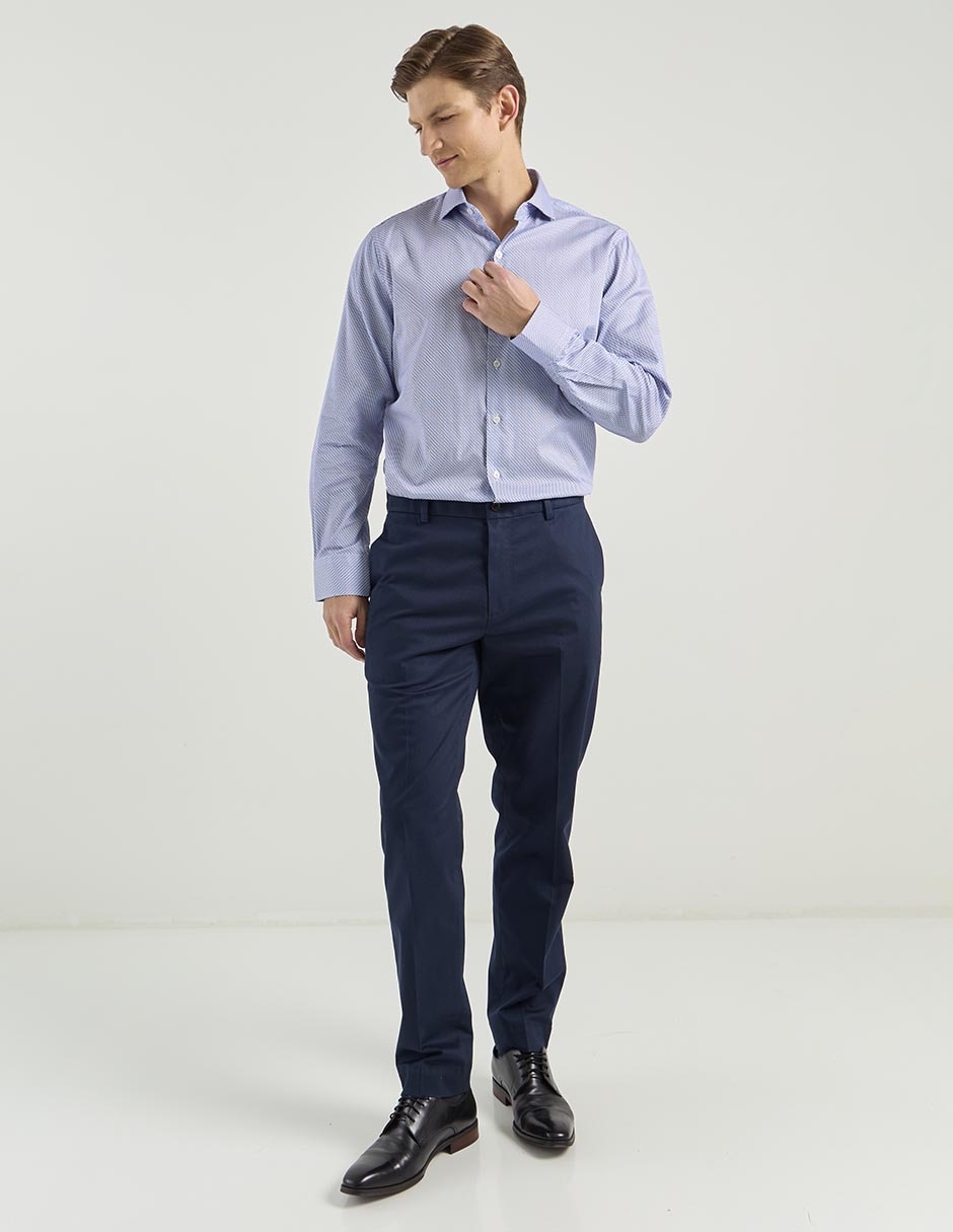 Pantalón chino Slim de algodón para hombre 3