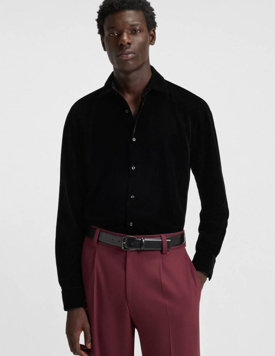 Camisa manga larga para hombre