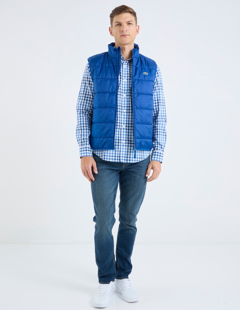 Camisa casual Scappino de algodón manga larga para hombre