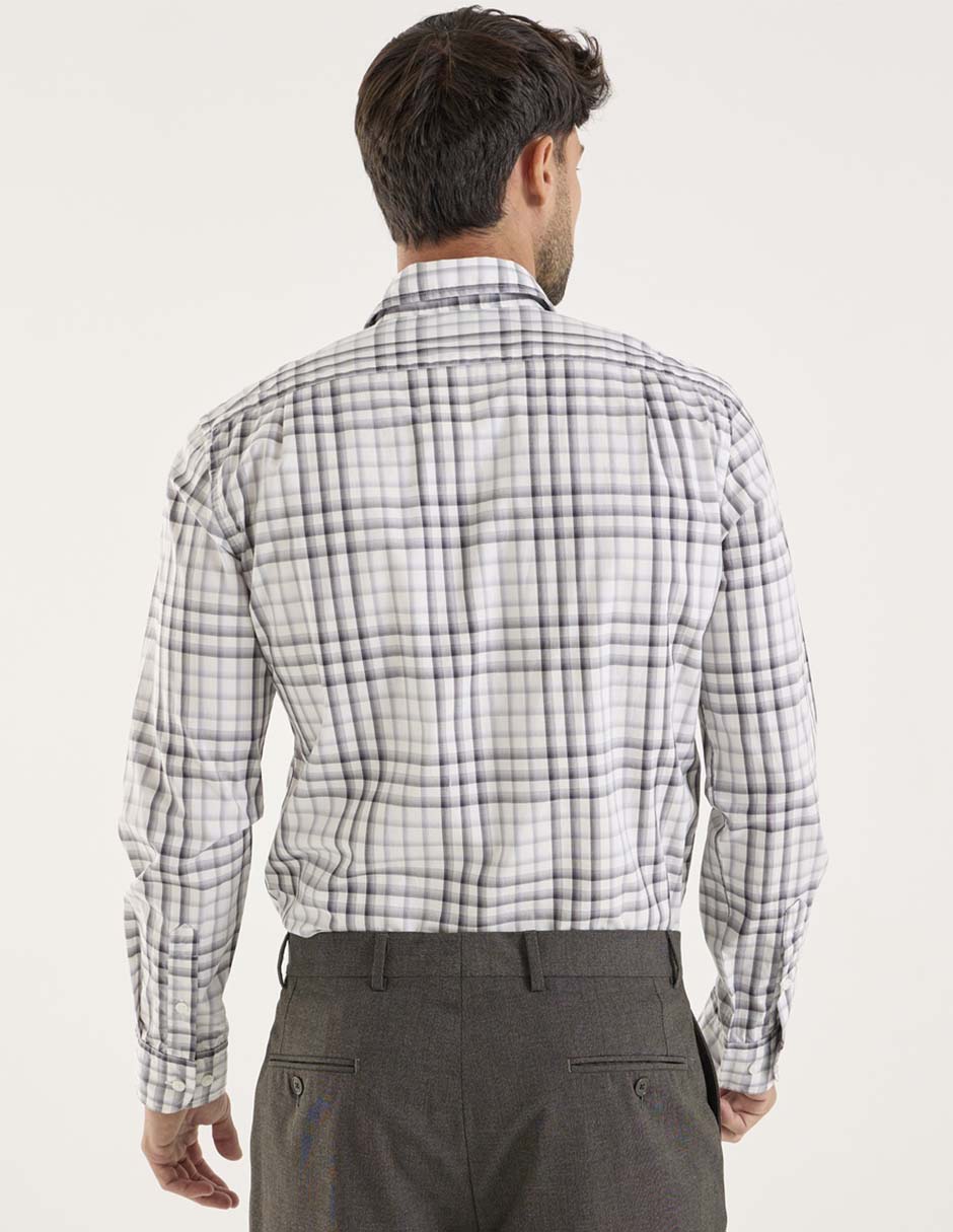 Camisa casual de algodón manga larga para hombre 2