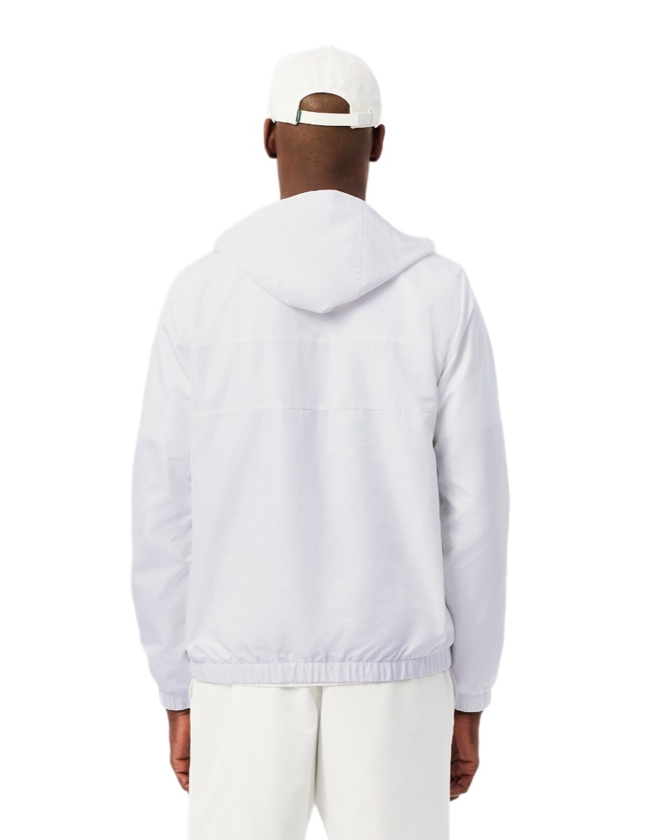 Chamarra Parka impermeable con capucha para hombre 4