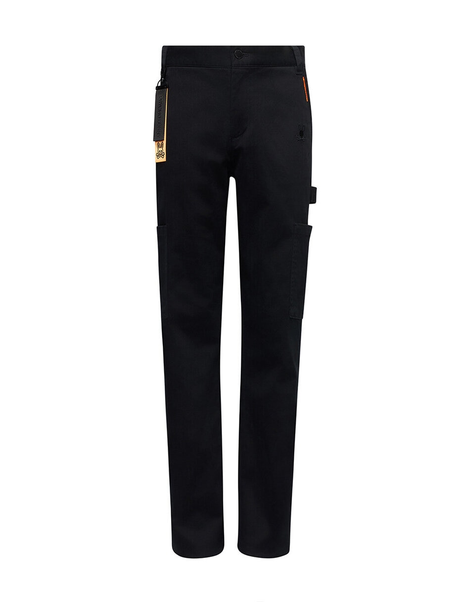 Pants regular con jareta para hombre 2