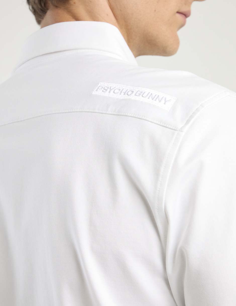 Camisa casual de algodón manga larga para hombre 5