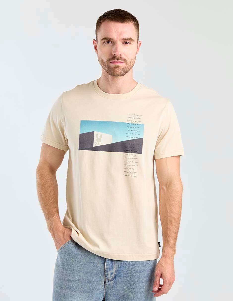 Playera cuello redondo para hombre