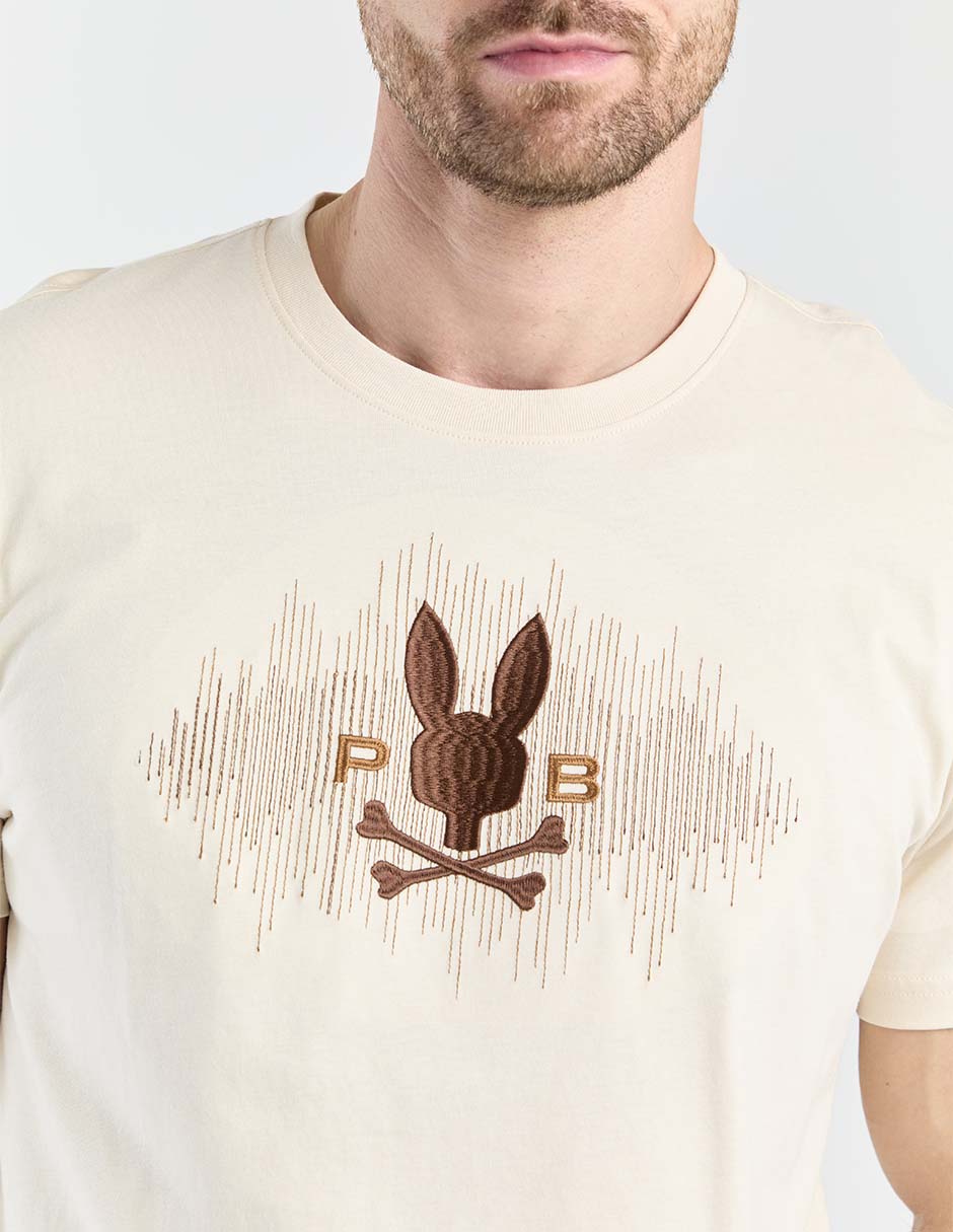 Playera Psycho Bunny cuello redondo para hombre 4