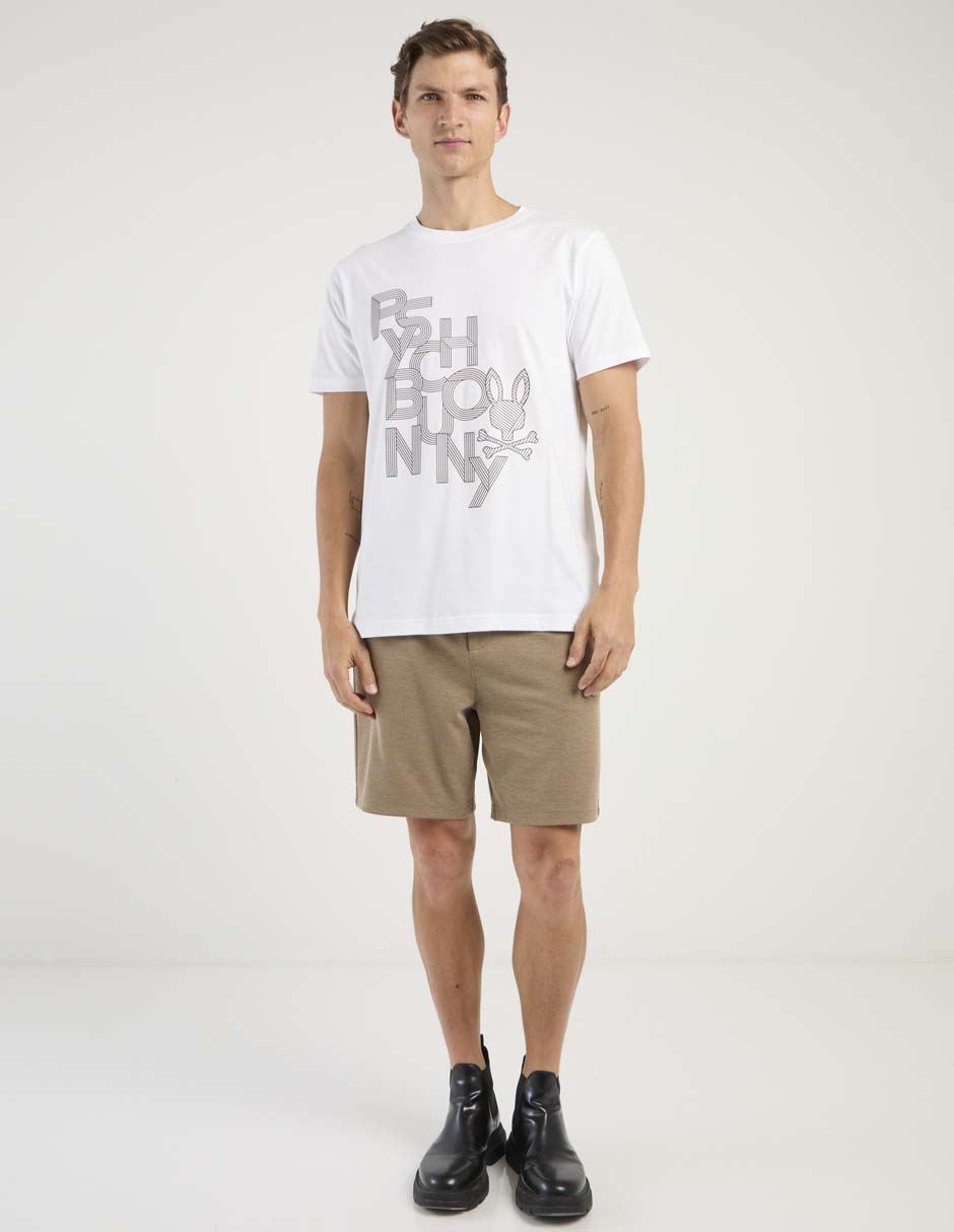 Playera Psycho Bunny cuello redondo para hombre 3