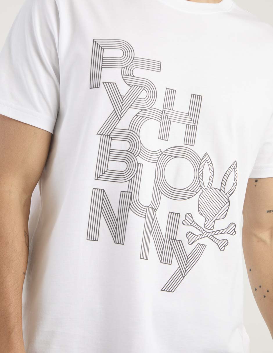 Playera Psycho Bunny cuello redondo para hombre 4