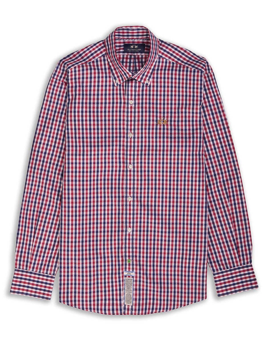 Camisa casual de algodón manga larga para hombre 3