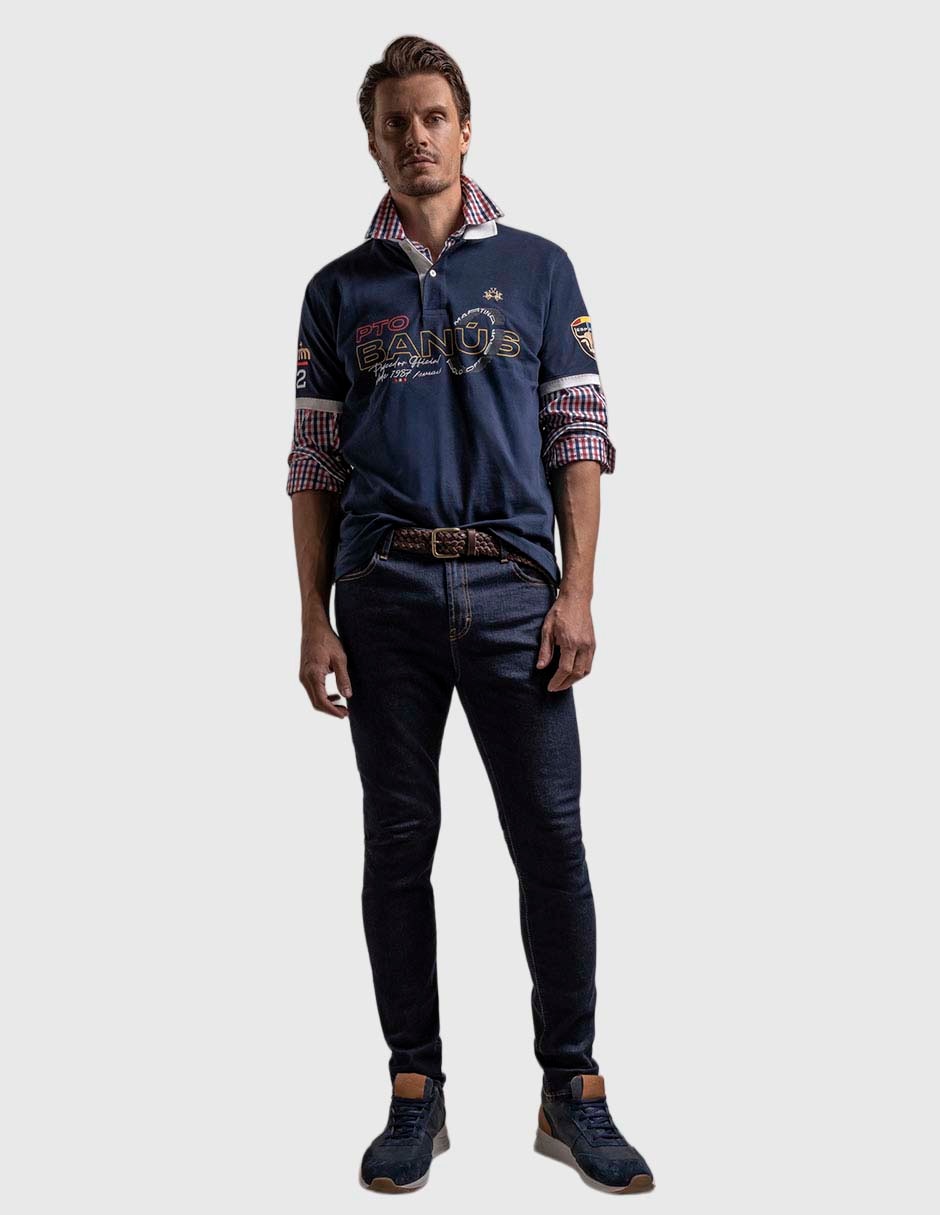 Camisa casual de algodón manga larga para hombre 4
