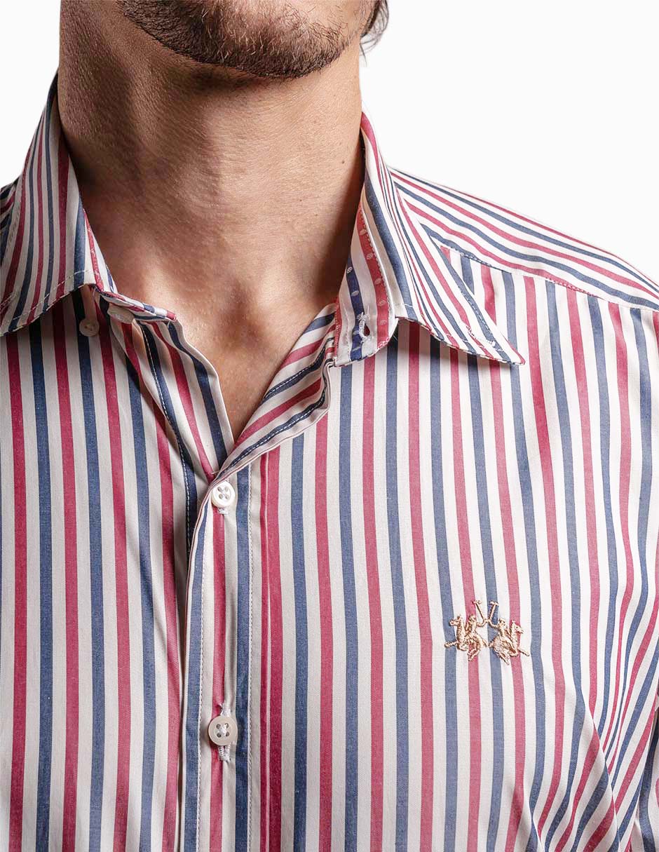 CAMISA LA MARTINA 12231120, CH, ROJO