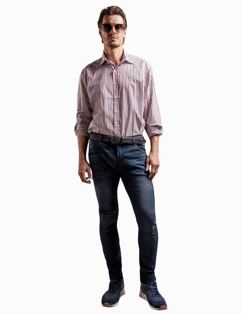 CAMISA LA MARTINA 12231120, CH, ROJO
