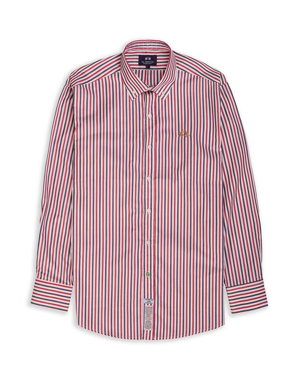 CAMISA LA MARTINA 12231120, CH, ROJO