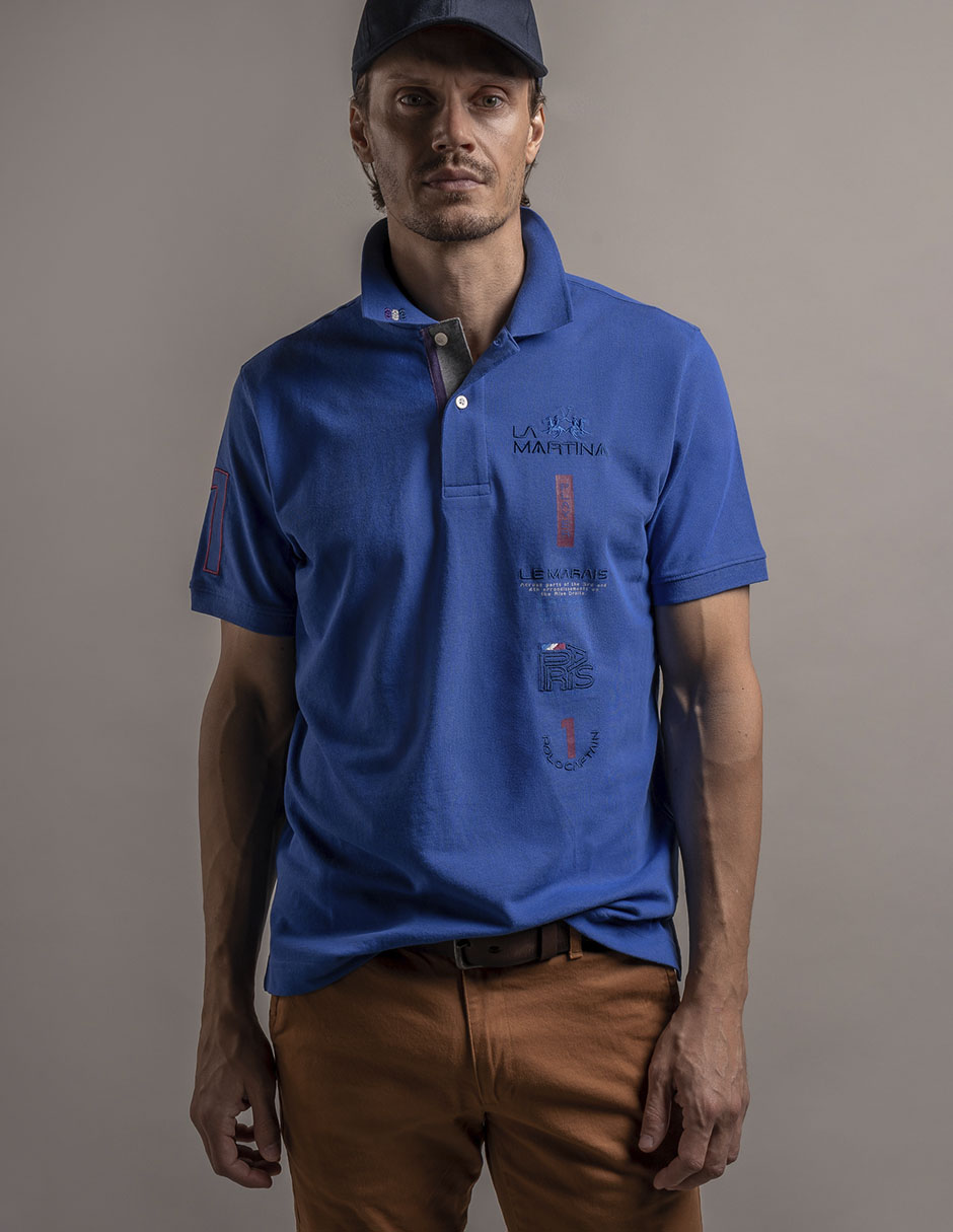 Playera tipo polo para hombre
