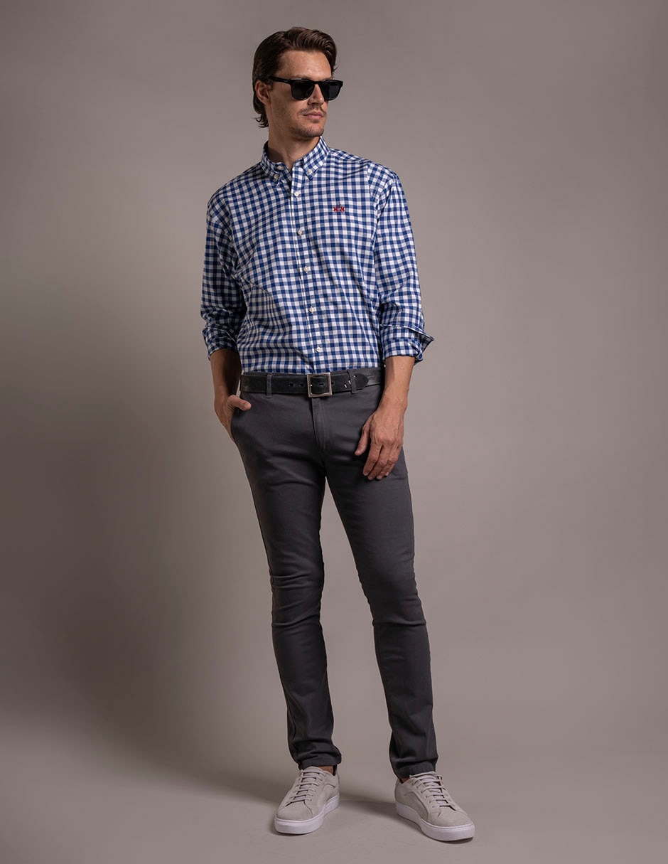 Pantalón relaxed slim para hombre 4