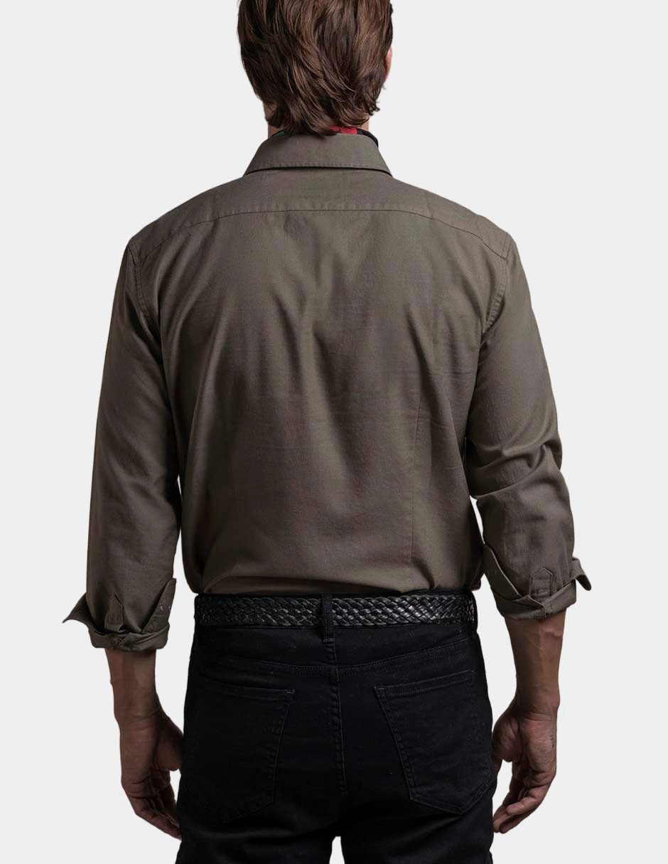 CAMISA LA MARTINA 192, CH, VERDE OLIVO