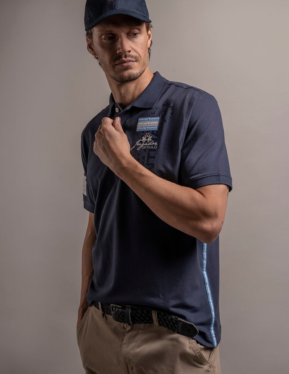 Playera tipo polo para hombre