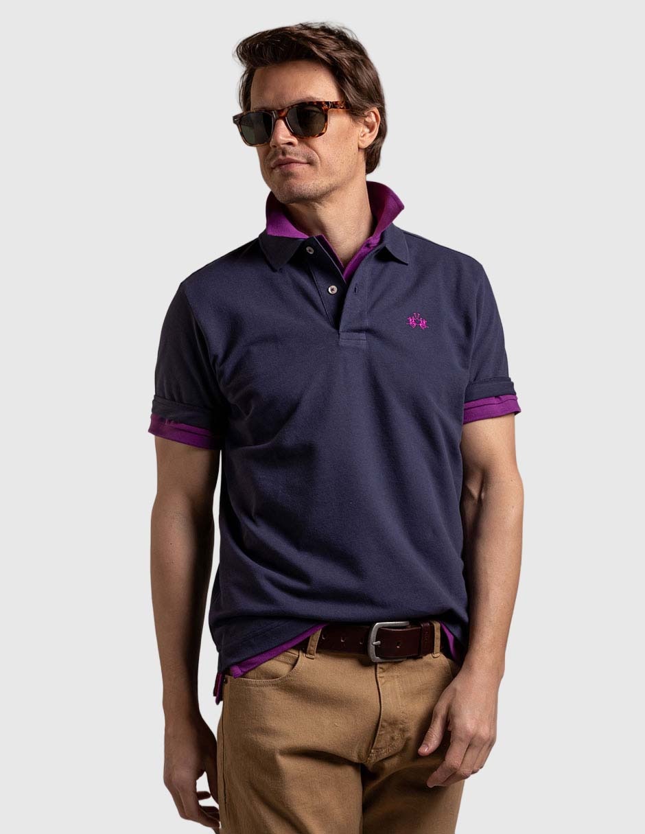 Playera tipo polo para hombre