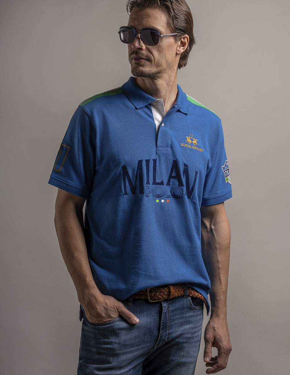 Playera tipo polo para hombre