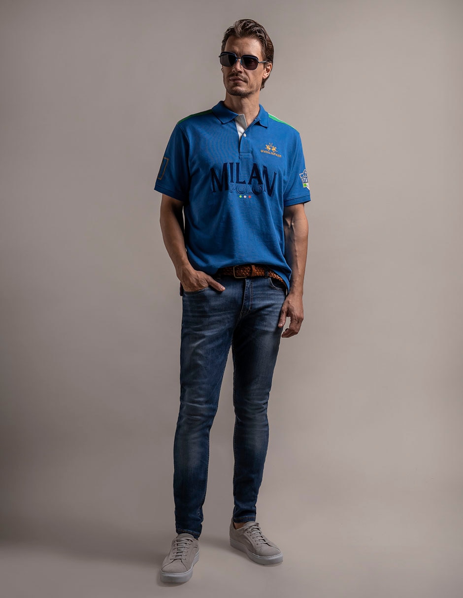 Playera tipo polo para hombre 4