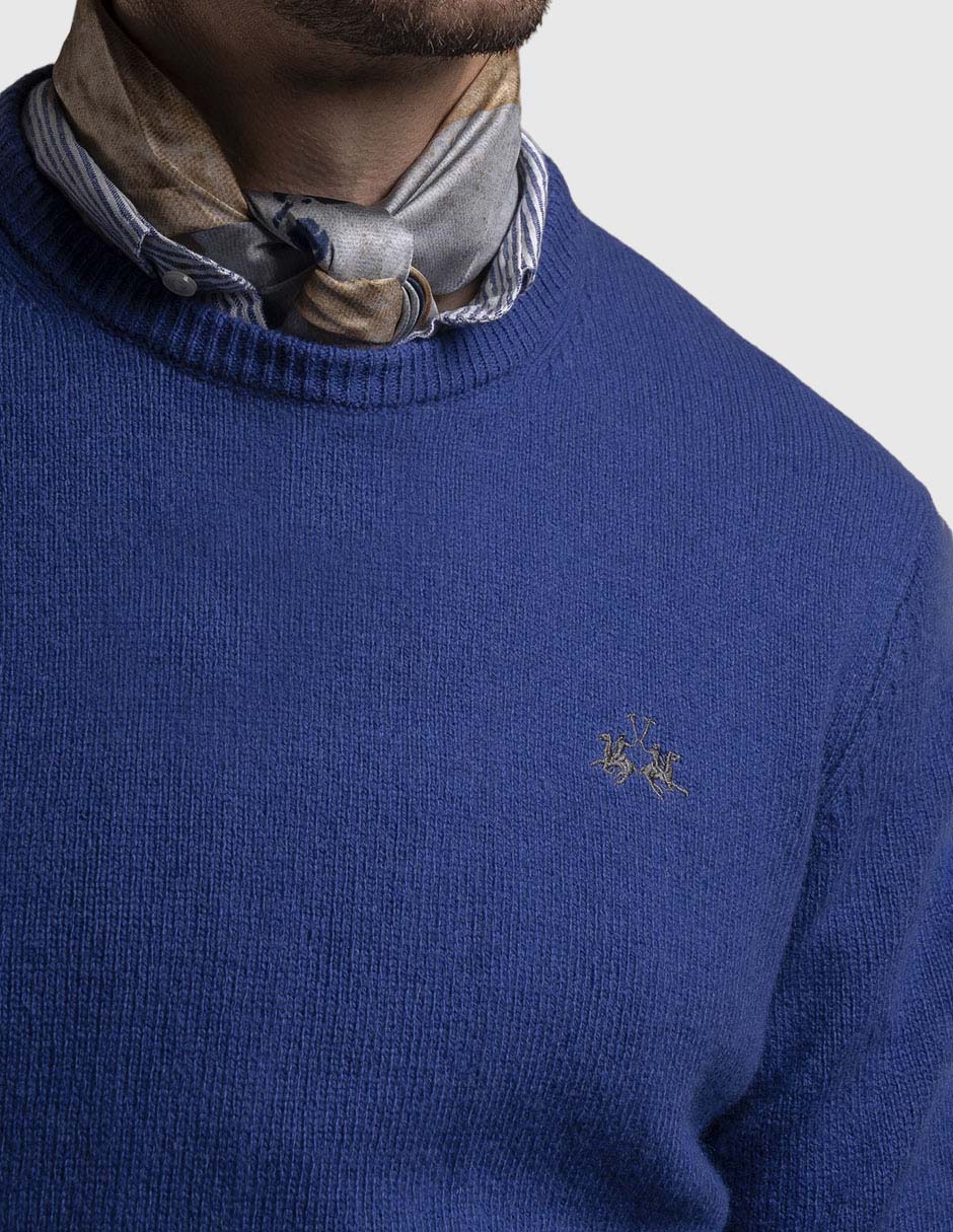Suéter cuello redondo para hombre 2