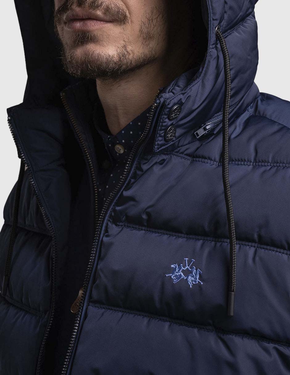 CHAMARRA LA MARTINA 19, M, AZUL MARINO