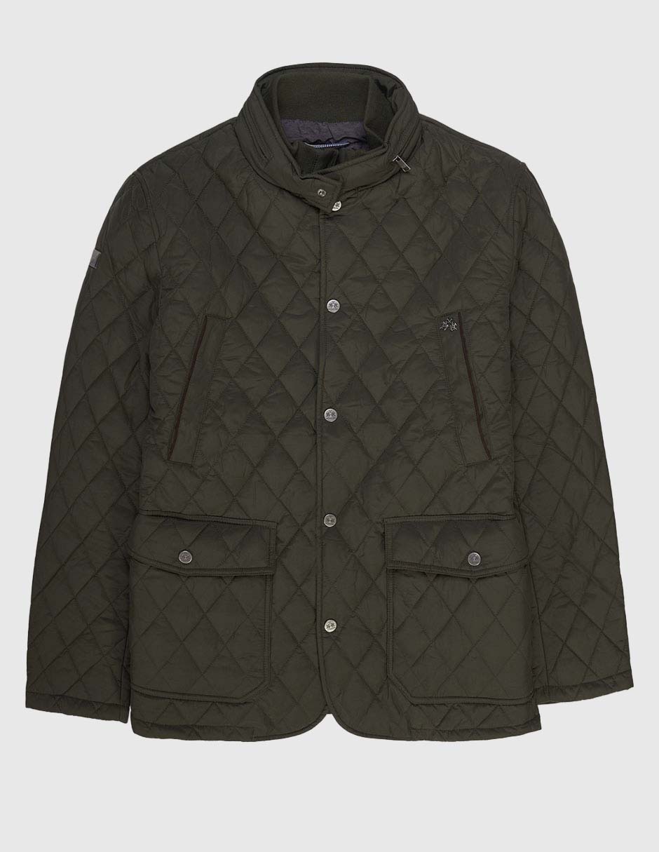 Chamarra casual con bolsillos para hombre 5