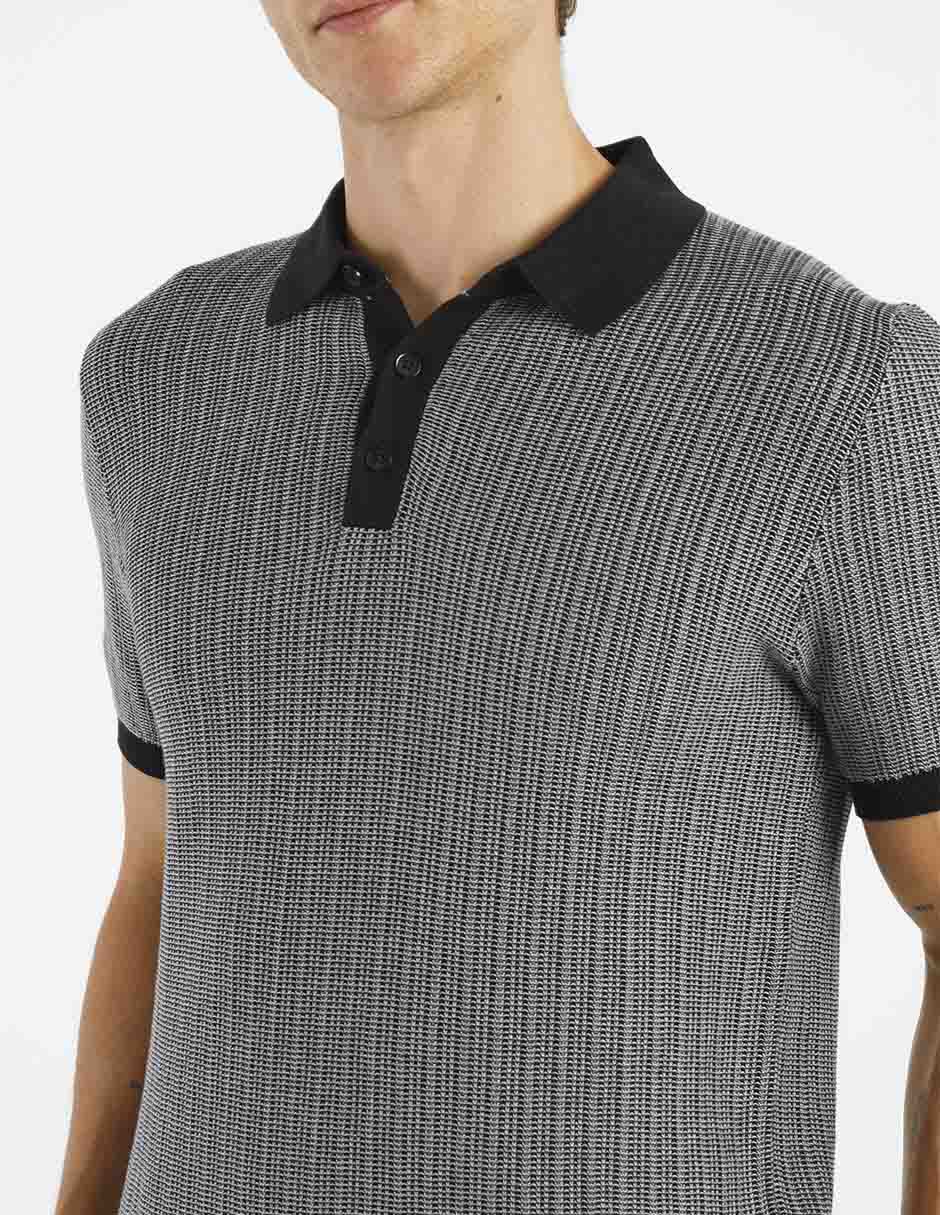 Playera tipo polo para hombre