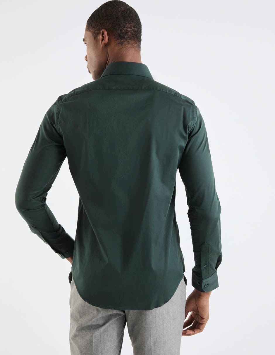 CAMISA SCAPPINO CVM, CH, VERDE BOTELLA