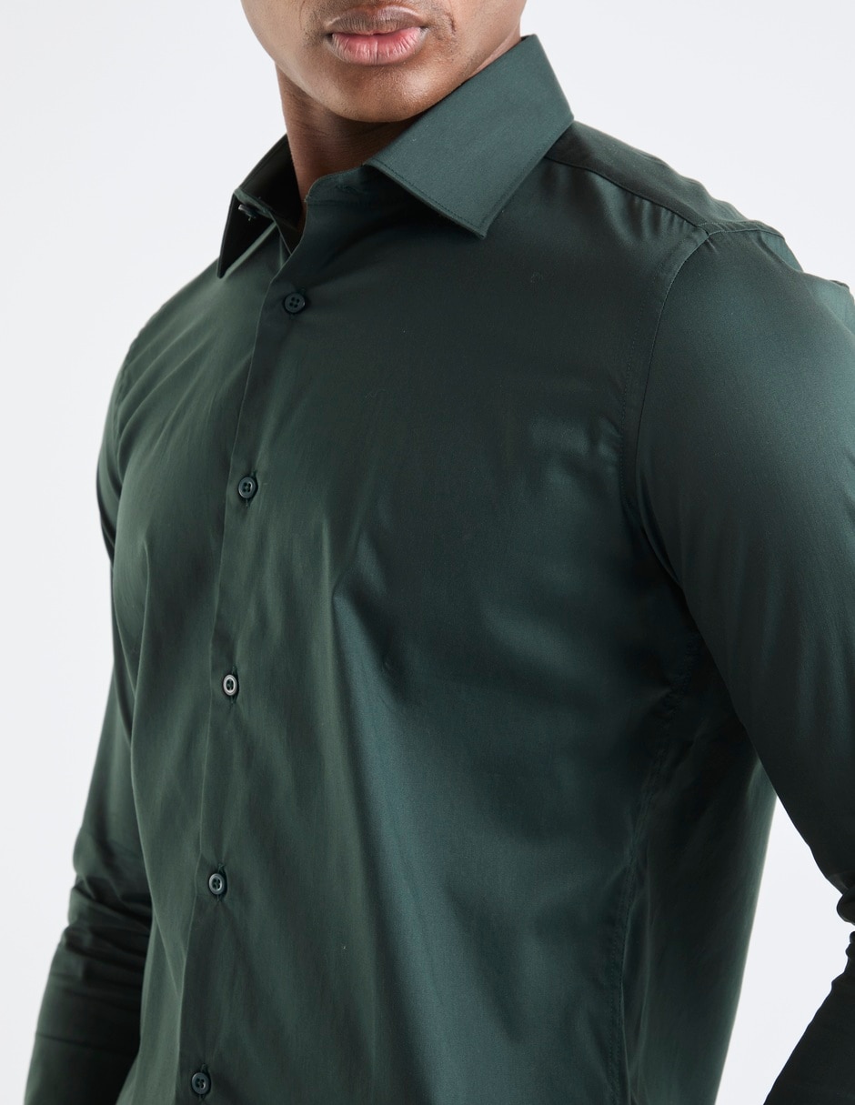 CAMISA SCAPPINO CVM, CH, VERDE BOTELLA