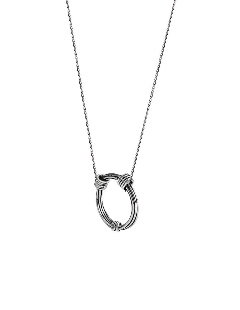 Collar de aro de plata P 925 2
