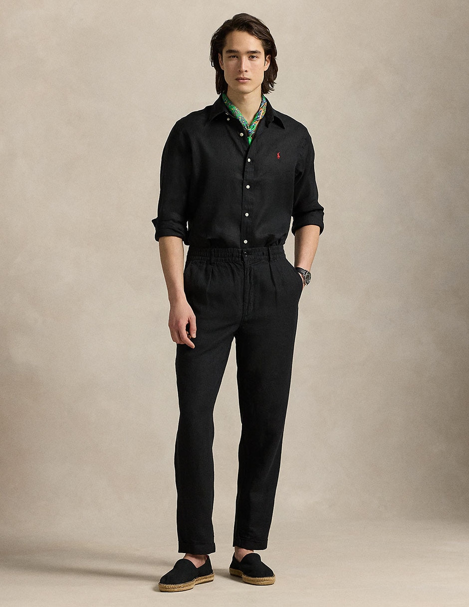 Camisa casual de algodón manga larga para hombre 3