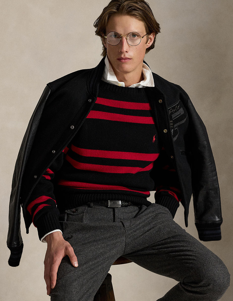 Suéter cuello redondo para hombre 4