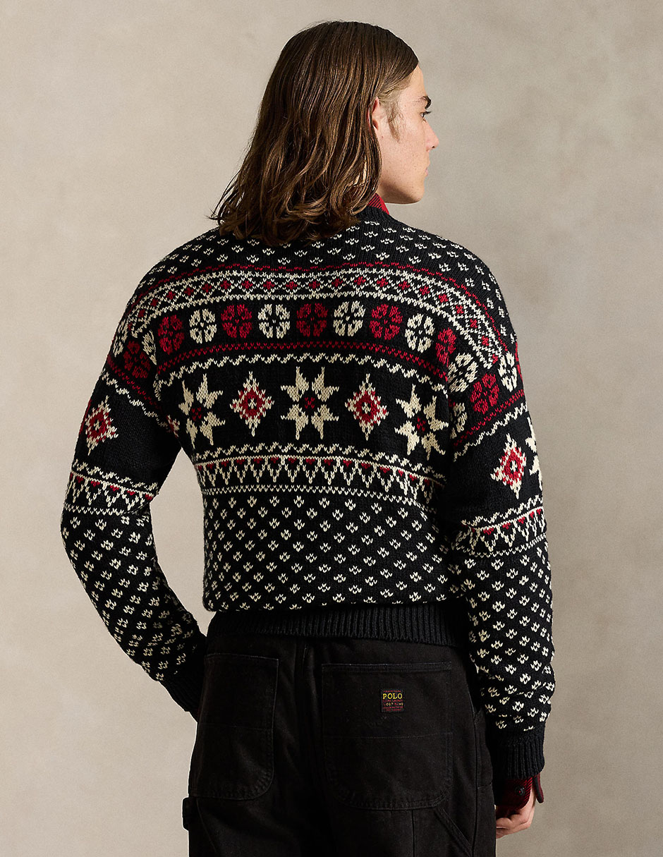 Suéter cuello redondo para hombre 2