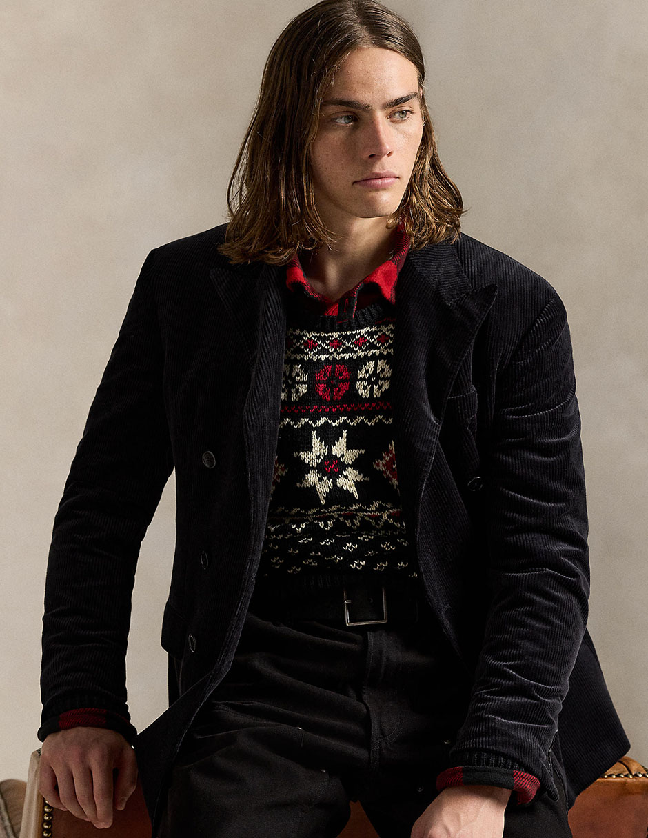 Suéter cuello redondo para hombre 4