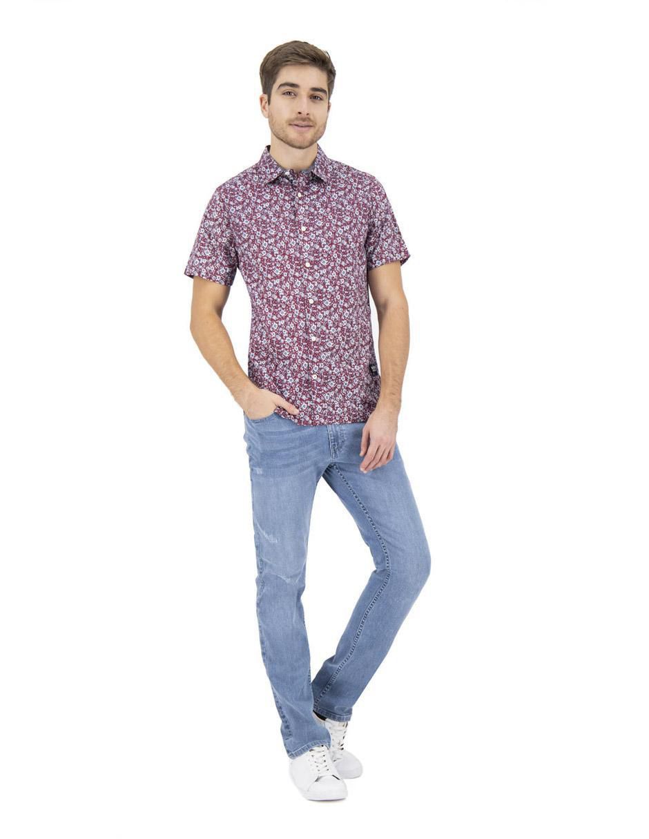 Camisa casual de algodón manga corta para hombre 2