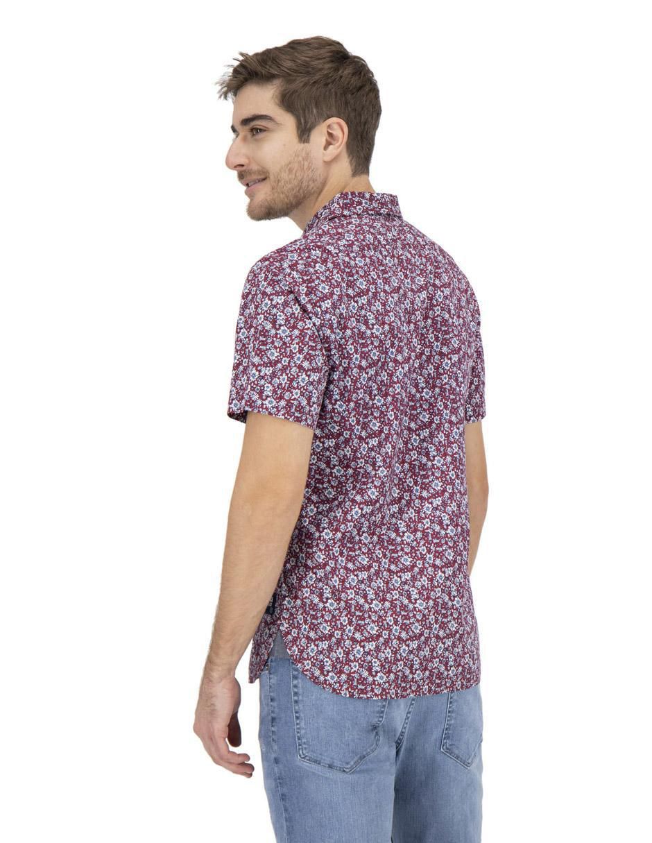 Camisa casual de algodón manga corta para hombre 4