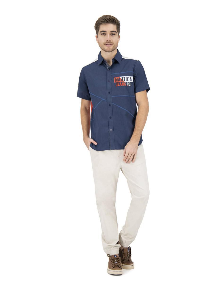 Camisa casual de algodón manga corta para hombre 2
